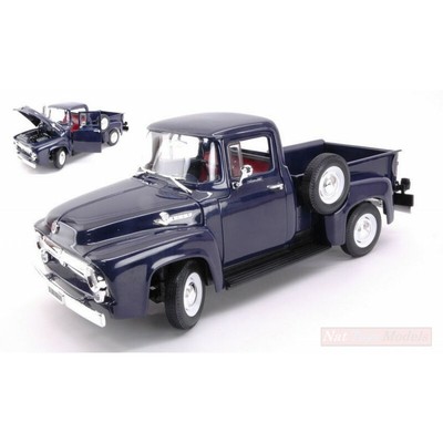 WELLY WE19831BL FORD F100 PICK UP 1956 BLUE 1:18 MODELLINO DIE CAST MODEL compat