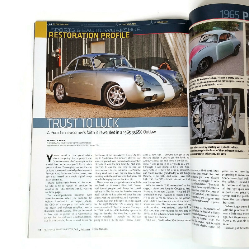 Hemmings Sports & Exotic Car Magazine 2011 July Budget Priced Porsches, Corona - Picture 4 of 8