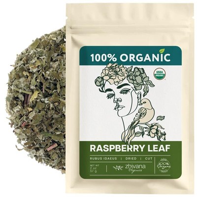 Red Raspberry Leaf Tea Organic   Loose Rasberry Leaves - Organic Raspberry Le...