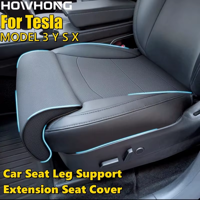 For Tesla Model 3 Y S X New Y Juniper Leg Support Extension Seat Cover Memory Fo