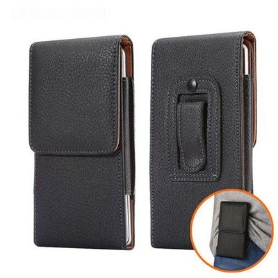 For Motorola Moto G54 Belt Clip Loop Holster Pouch Leather Case