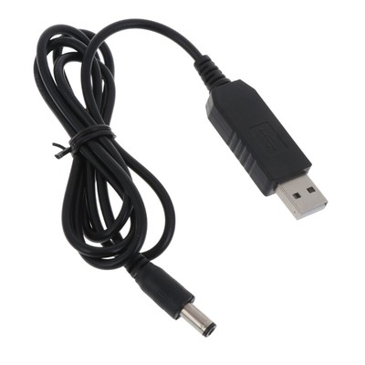 5V to 12V Line Step Up Cable USB Converter Adapter Wire for 12V LED Lights