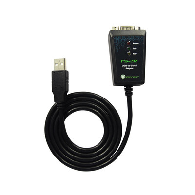 USB 2.0 to Serial RS-232 DB9 9Pin Adapter Converter Cable FTDI Chipset Length 1M