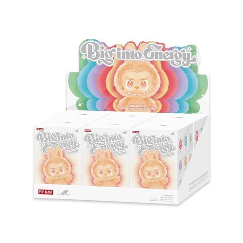 6pcs) POPMART The Monsters Labubu Big into Energy Plush