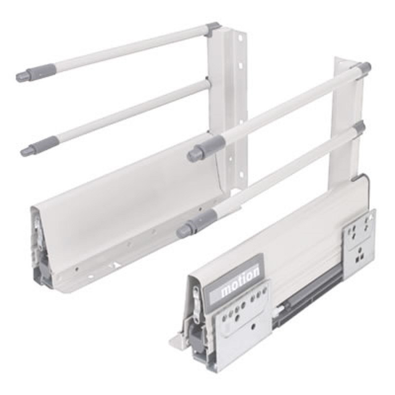 New Motion 204mm Drawer Runner Pack Soft Close Includes 2 X