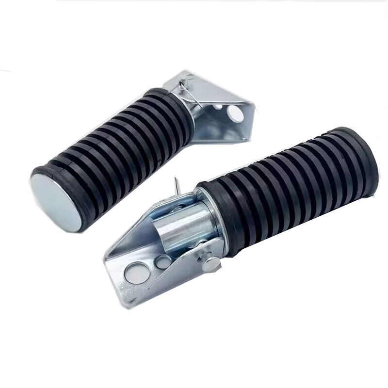 US STOCK Universal Motorcycle Bike Folding Foot Pegs Rear 2PCS/Set Pedals Racing
