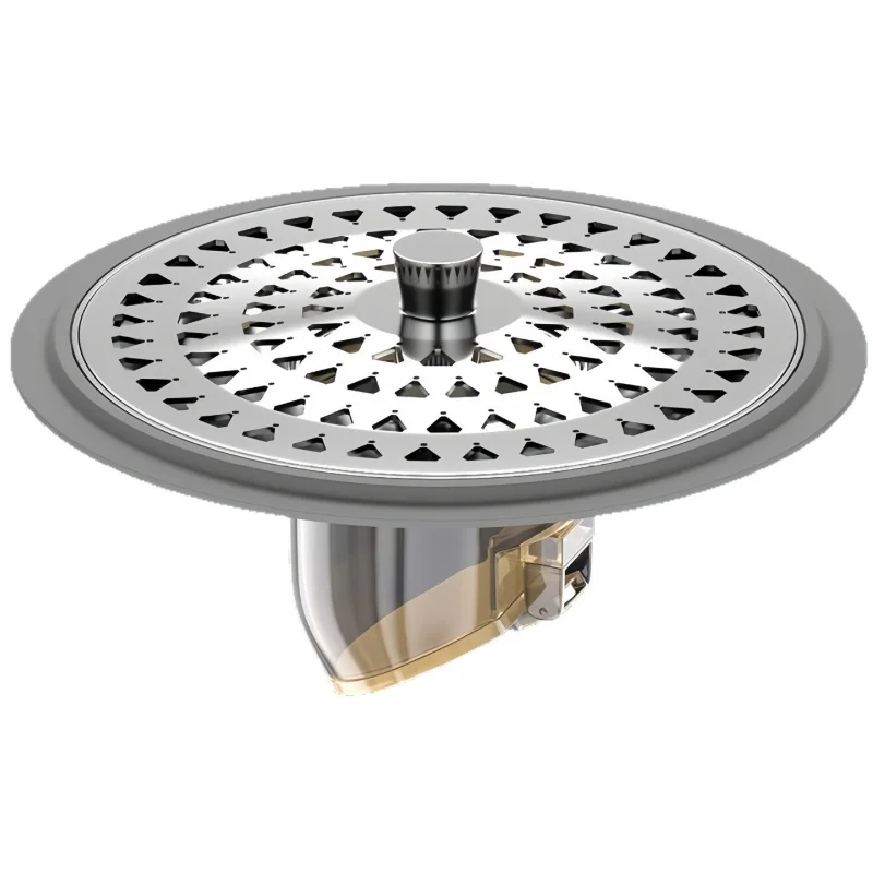 Universal Wash Hand Basin Drainage Filter Stainless Bathroom Sink Hair Catcher B