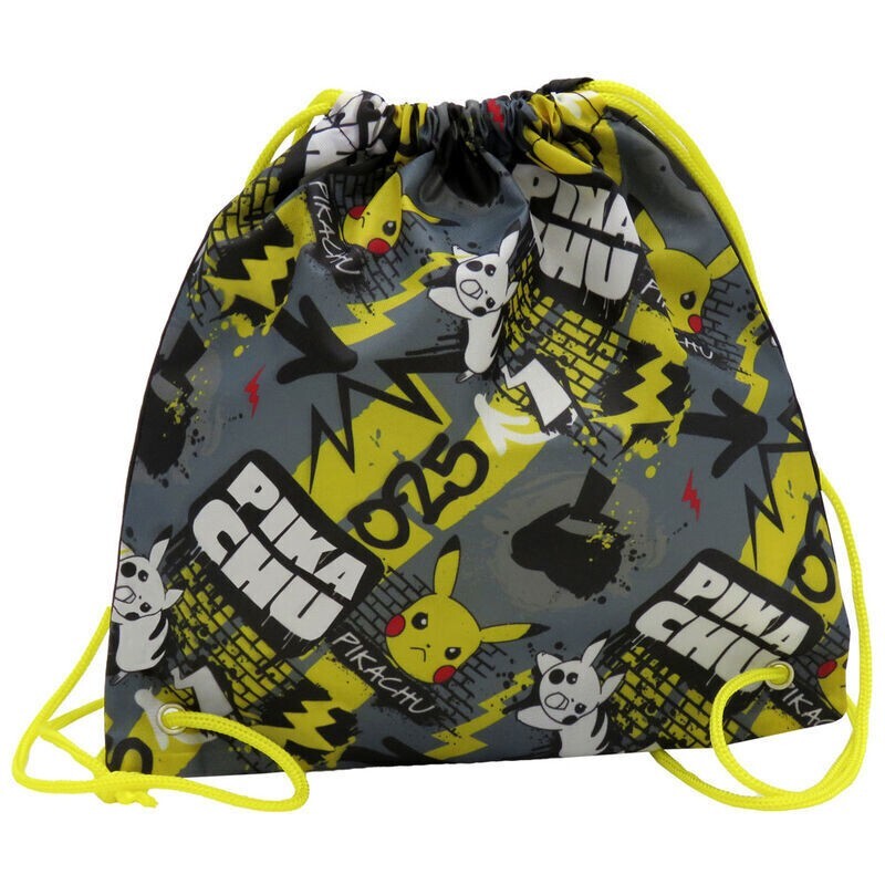 CyP Brands Pokemon Pikachu lunch  Bag - 22 x 1 x 22 CM