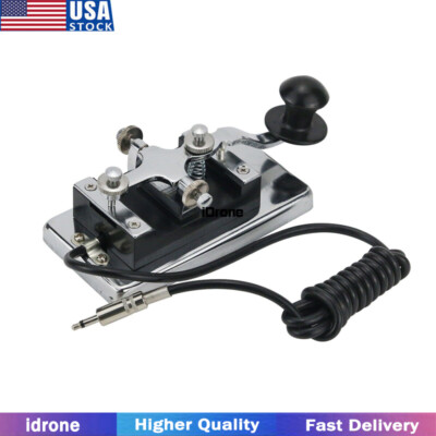 K4 Manual Telegraph Key Fit Shortwave Radio Morse Code Practice CW Communication