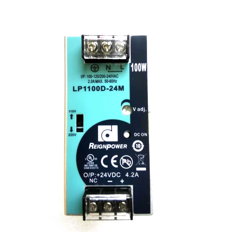 REIGNPOWER LP1100D-24M Rail type switching power supply 100W/24V/4.2A Voltage re