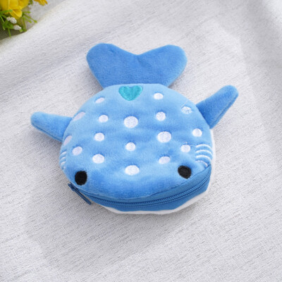 Coin Purse Data Line Pouch Small Wallet Lipstick Storage Bag Cute Plush Zipper /