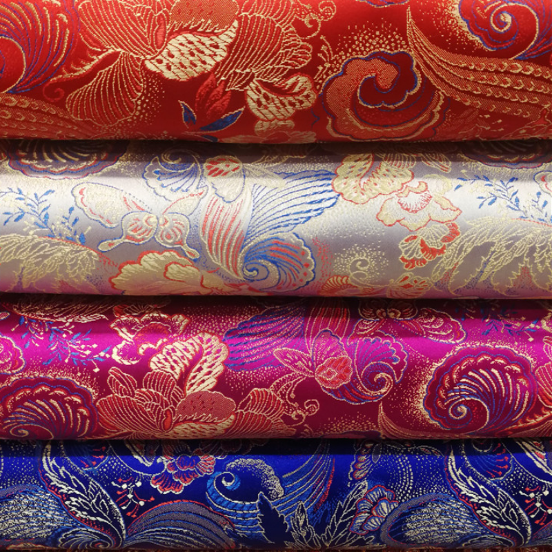 75cm Wide Jacquard Brocade Fabric Chinese Style Cloth DIY Cheongsam Sew fabric