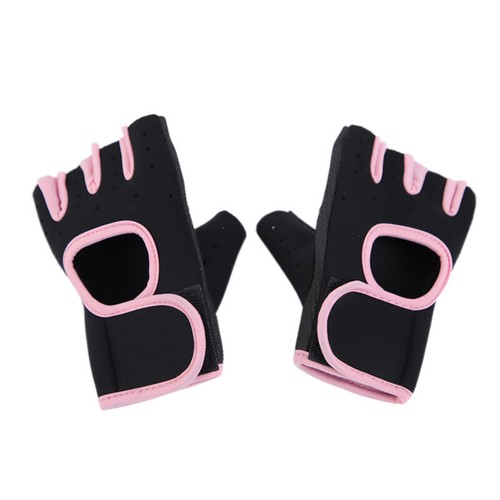 Women Men Half Finger Work Out Gym Gloves Sport Weight Lifting Exercise Fitness"