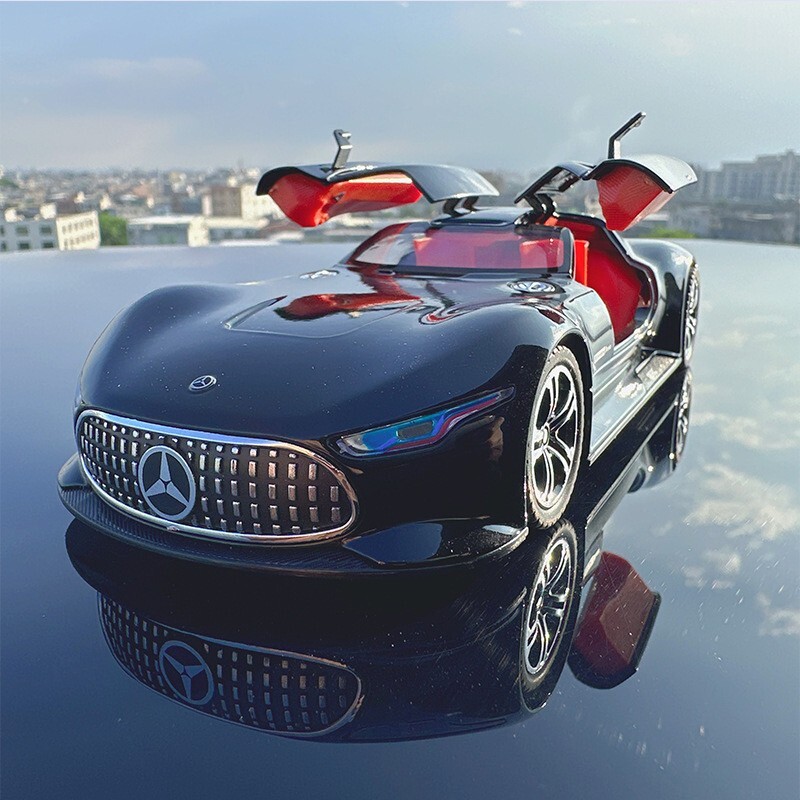 Mercedes-Benz alloy sports car model AMG VISION GT matte