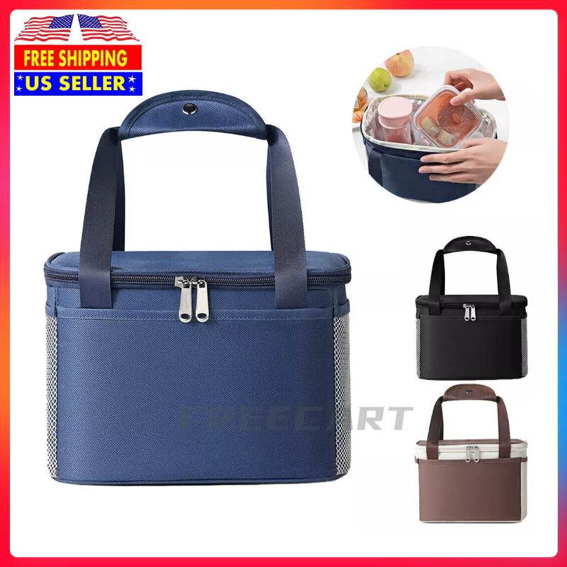 Box Leakproof Cooler Tote For Work School Men Women Kids