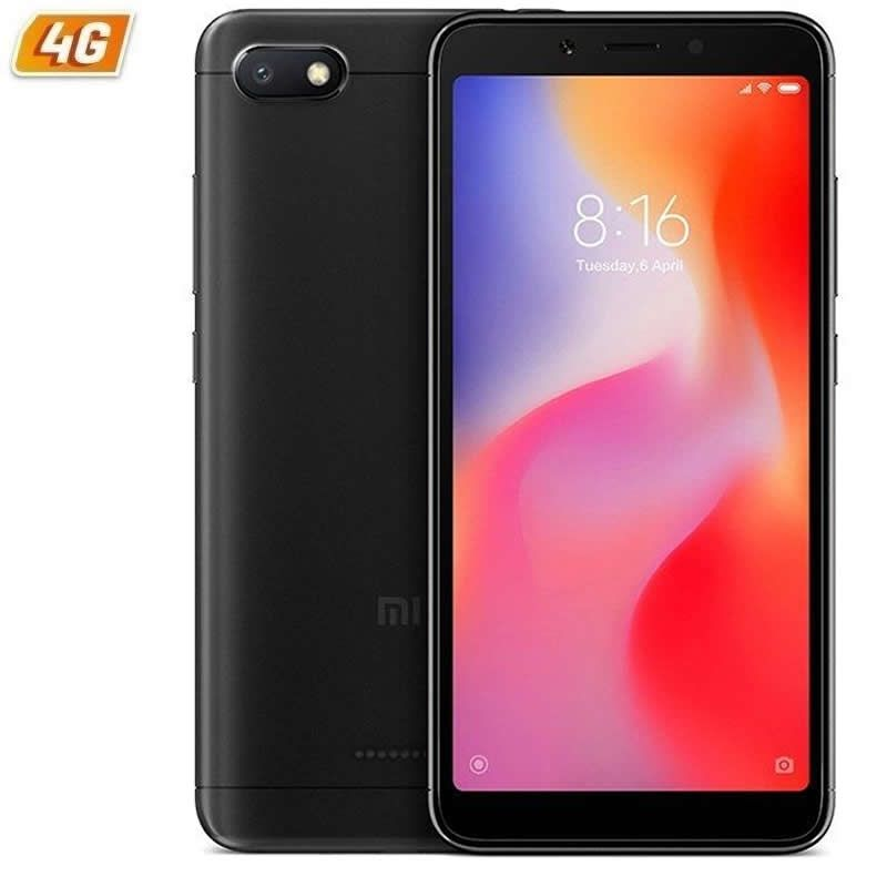 MOVIL SMARTPHONE XIAOMI REDMI 6A 2GB 16GB NEGRO