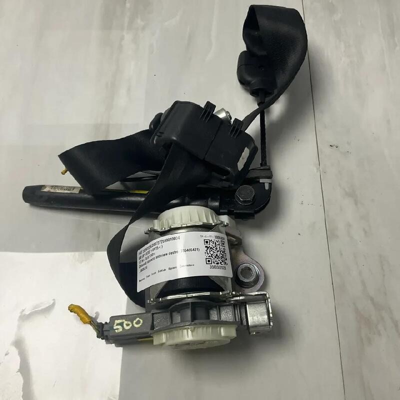735465401 CINTURA DI SICUREZZA ANTERIORE DESTRO FIAT 500 (3P) (07/07>01/15<) 1.2