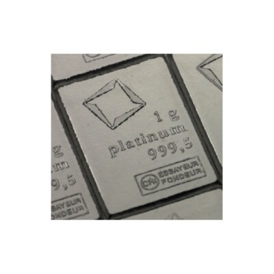 Lingotin Platine 1 Gramme 999/1000
