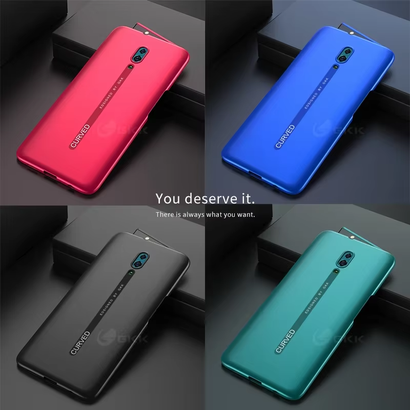 2 in 1 Lifting Camera Protection Case For OPPO Reno Reno2 Shockproof Anti-finger