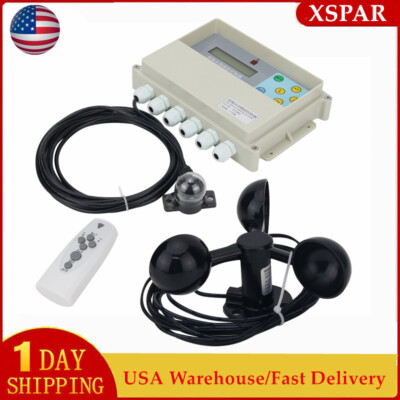 Dual Axis Solar Tracker Controller Automatic Solar Tracking Wind Speed Sensor US