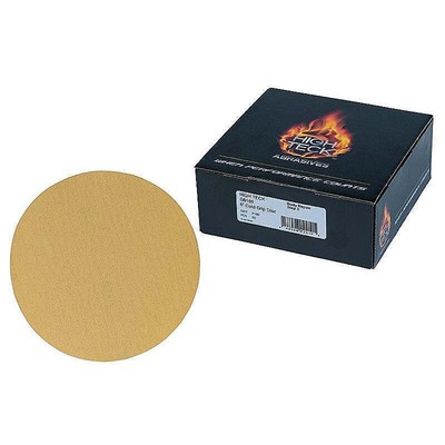 High Teck  G6220 Premium Sanding Disc, 6 in Dia, P220 Grit, Aluminum Oxide, Resi