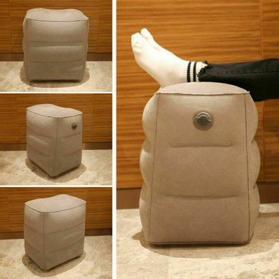 Fußablage Fußstütze Fußkissen Hocker Fußhocker Aufblasbares Kissen Foot Cushion