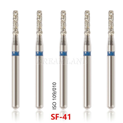 100pcs SF-41 Dental Diamond Burs Medium for FG 1.6mm High Speed Handpiece oie