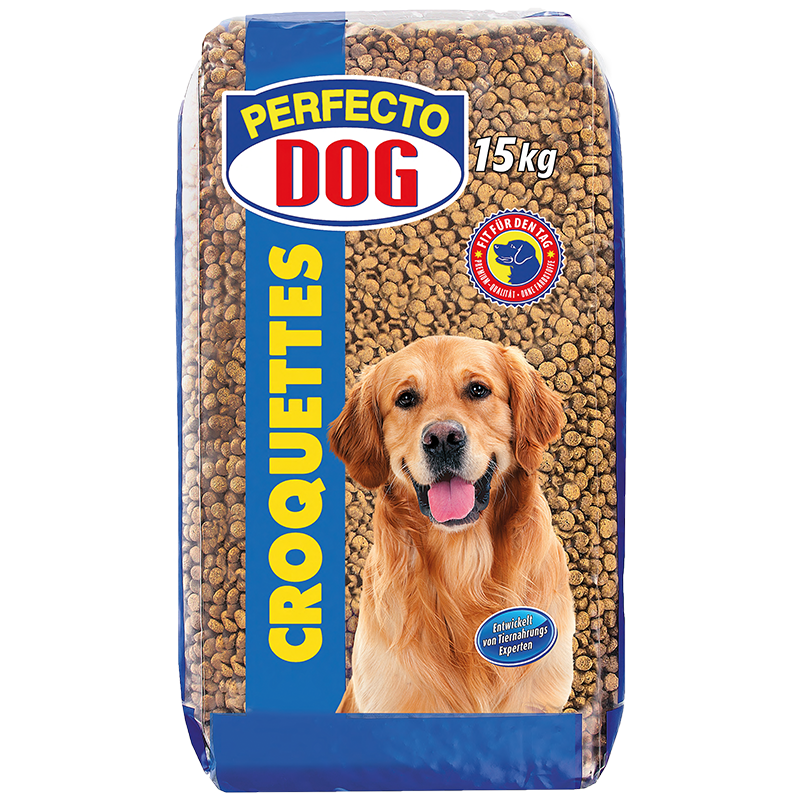 Hunde Trockenfutter 15 kg Croquettes Hundefutter Tierbedarf Hauptfutter