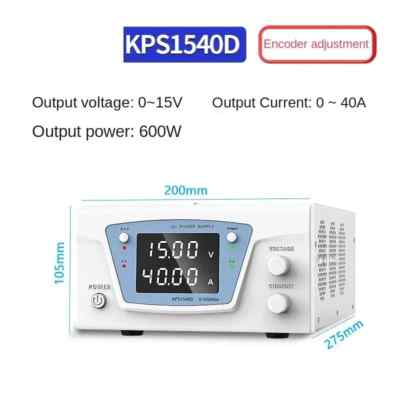 High Power Adjustable DC Stabilized Power Supply Plating Aging Program Control
