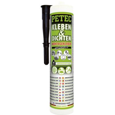 Petec Montagekleber Kleben & Dichten 290 ml - schwarz