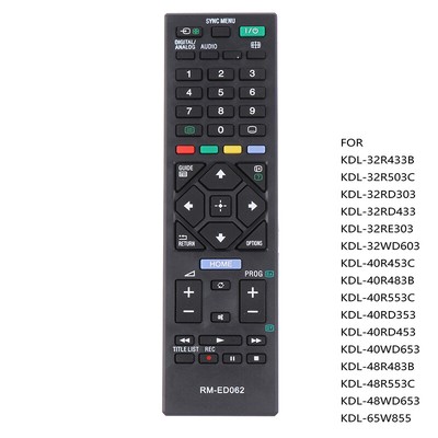 Universal New RM-ED062 Remote Control For  LCD TV KDL-32R433B KDL-32R50jo