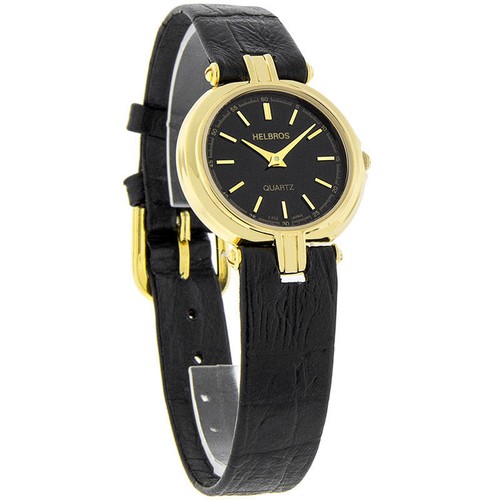 Helbros HB242023SSBK Black Quartz Mother of Pearl Dial  display picture 3