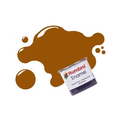 Humbrol 055E Enamel Paint Fire Bronze Metallic 14ml
