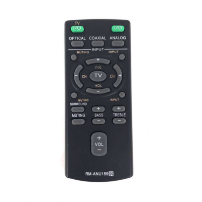 New For Sony RM-ANU159 RMANU159 Bookshelf Audio Sound Bar System Remote Control