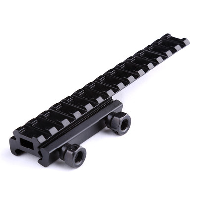 20mm Picatinny Weaver Rail Scope Extension QD Long Riser Mounts Base Adapter