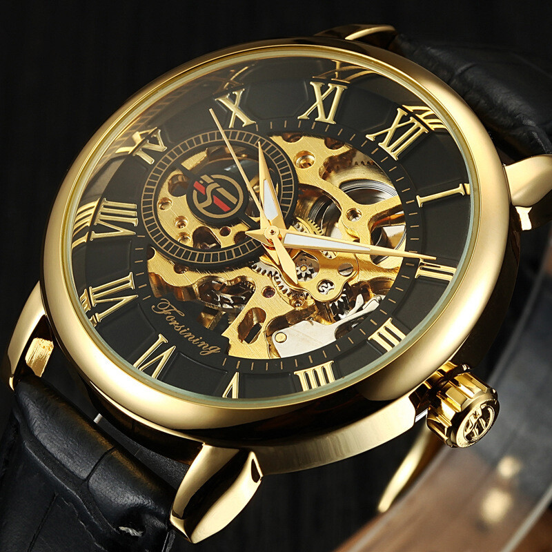 Часы forsining Skeleton