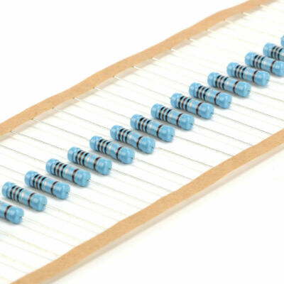 20pcs 100Ω 100 Ohm 2W Resistance Metal Film Resistor ±1% Tolerance