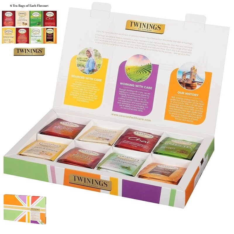 Bags Sampler Assortment Variety Pack Gift Box Classics 48 Te