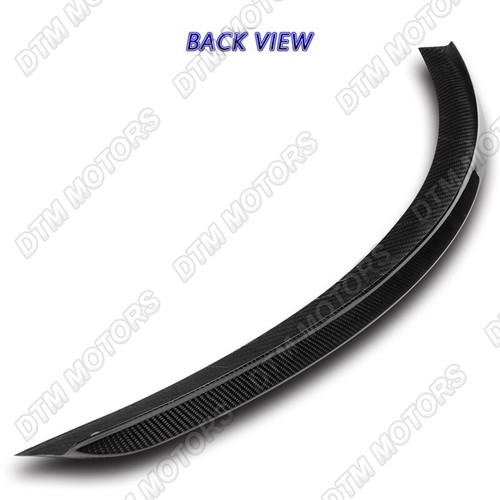 For 12-24 Tesla Model S OE-Style Real Carbon Fiber Rear Trunk Lid Spoiler Wing