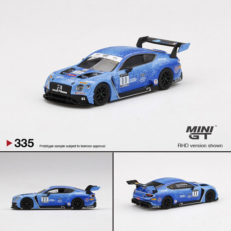 ミニカー MINI GT Bentley Continental GT3 #6 Mini GT Bentley Continental GT3 #110M-Sport Team #199 199