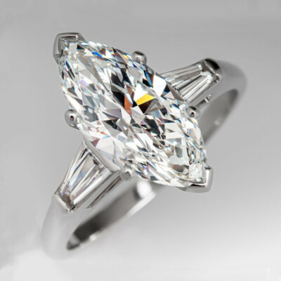 Gorgeous Cubic Zircon 925 Silver Filled Ring Women Jewelry Wedding Gift Sz 6-10
