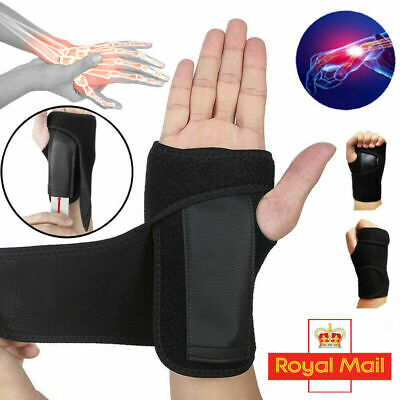 Wrist Hand Brace Support Carpal Tunnel Splint Arthritis Sprain Stabilizer Straps