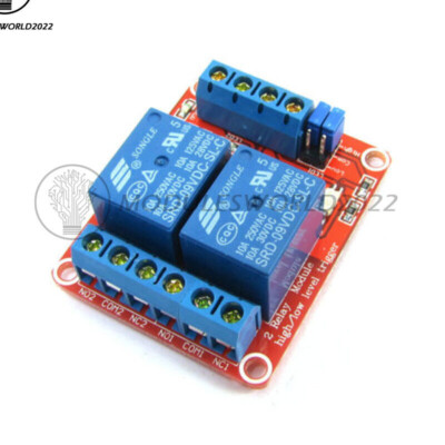 1/2/4/8 Channel Relay Board Relay Module w/Optocoupler High Low 5V 9V 12V 24V US