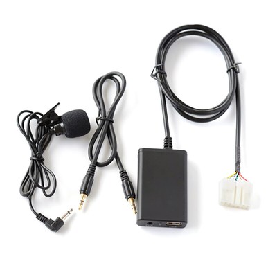 Car Bluetooth Audio Hands-Free Interface AUX Adapter For Toyota Camry Corolla
