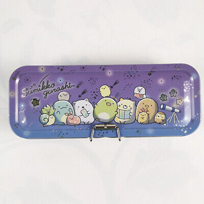 Sanrio Kitty Melody SumikkoGurashi Thomas Triple Deck Tin Pencil Case 231216