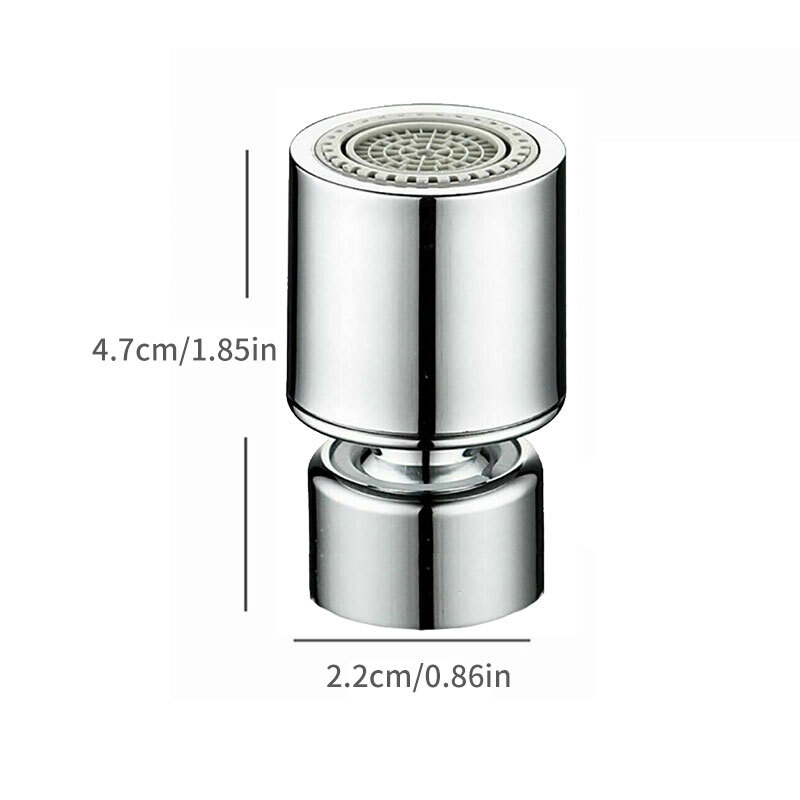 360 Rotate Swivel Faucet Nozzle Filter Adapter Water Saving Tap Aerator Diffuser
