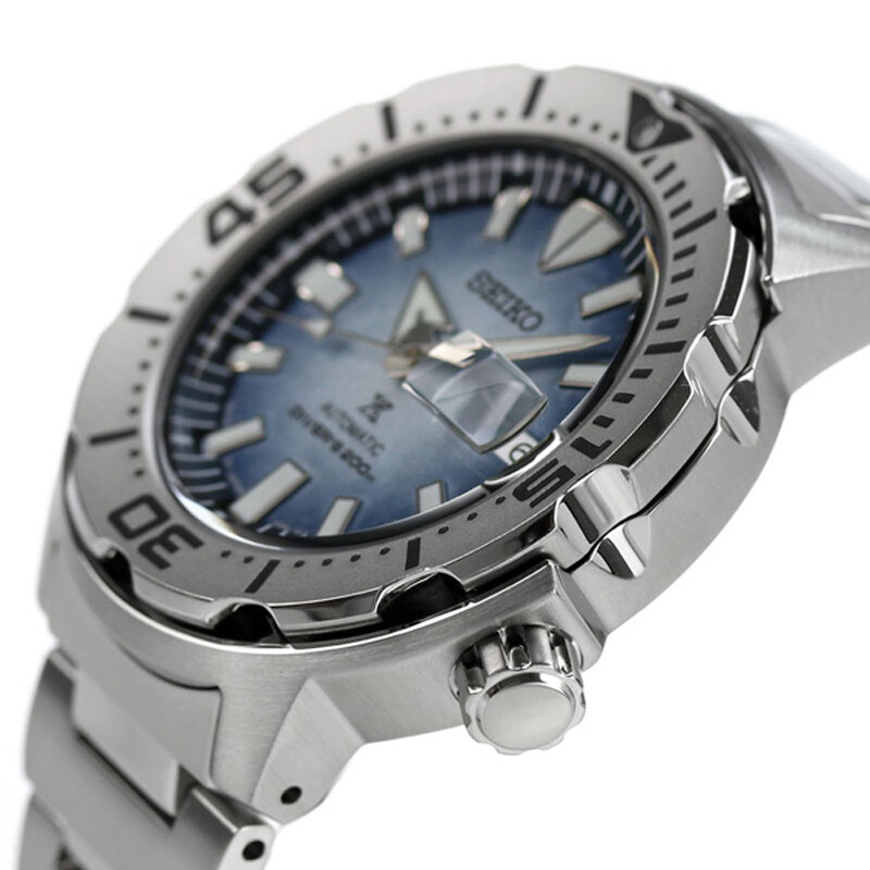 Pre-owned Seiko Prospex Sbdy105 Save The Ocean Monster Limited Automatic Diver Men Watch