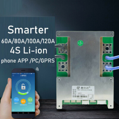 JBD smart BMS 4S 16.8V 12V 60A 80A 100A 120A Li-ion ion Lithium Protection Board