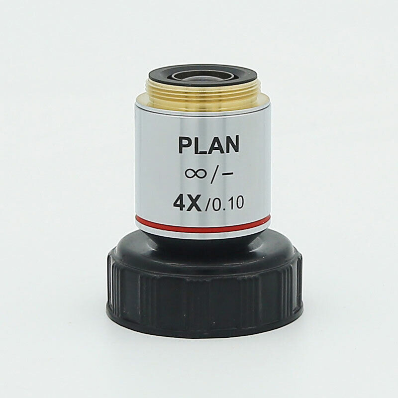 1PC 4X 10X 20X 40X 60X 100X Infinity Plan Objective Lens for Olympus Microscope