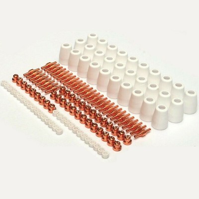 Tig Schweißen Torch Düse PT31 LG40 Plasma Löt Zubehör 130pcs Verbrauchsmaterial